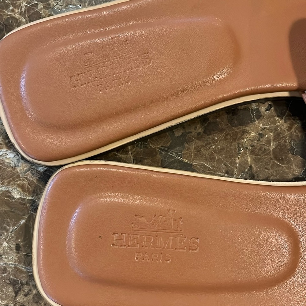 HERMES Oran Slide Sandals size 42 - Picture 7 of 10
